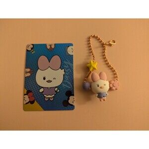 Disney Mickey And Friends Charm Bag Clip (Daisy) with Card
